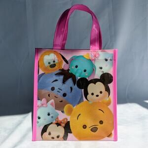 Disney Tsum Tsum Tote Bag Pink Purse Official Disney Stores Exclusive Authentic